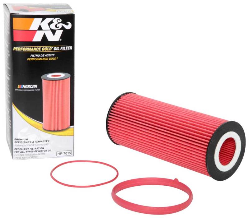 K&N Engineering HP-7015 Cartridge Oil Filter for Audi S4 and S5 Models