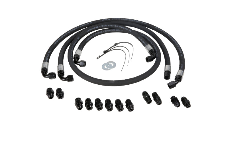 Fleece Performance LB7/LLY Duramax Transmission Cooler Line Kit for GM 6.6L Diesel Trucks