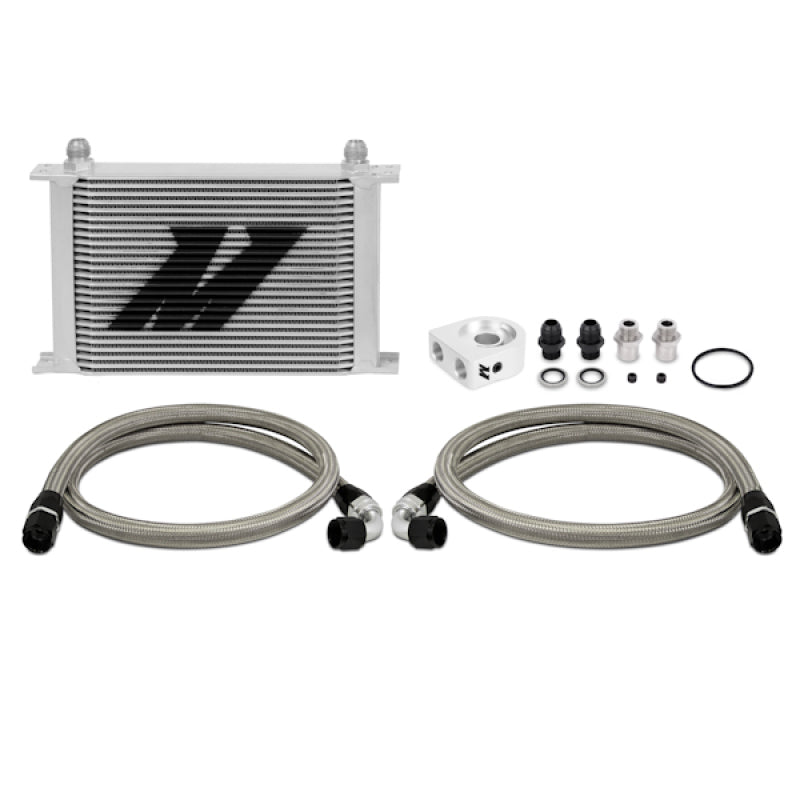 Mishimoto Universal 25 Row Oil Cooler Kit – High-Performance Engine Oil Temperature Regulation