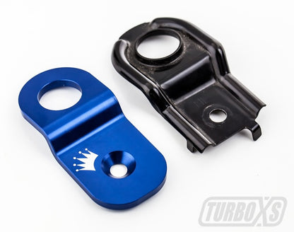 Turbo XS Billet Aluminum Radiator Stay for 2015-2016 Subaru WRX and STI - Black