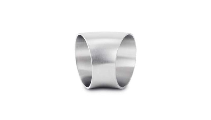 Vibrant 2.0 Inch OD T304 Stainless Steel 45-Degree Mandrel Bend Elbow with 2 Inch Centerline Radius