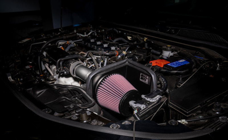 K&N Engineering 69-1509TC Silver Typhoon Cold Air Intake System for Honda Civic and Acura Integra