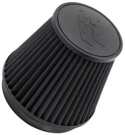 K&N Engineering RU-3102HBK Black Universal Round Tapered Air Filter – 6 Inch Flange Diameter