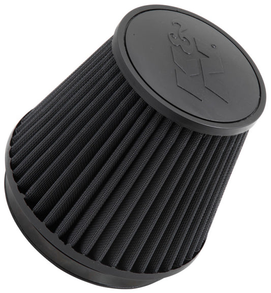 K&N Engineering RU-3102HBK Black Universal Round Tapered Air Filter – 6 Inch Flange Diameter