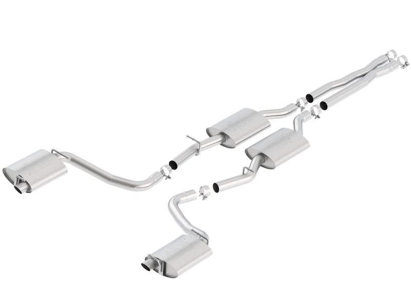 Borla ATAK Cat-Back Exhaust System for 2015-2022 Chrysler 300 and 2015-2018 Dodge Charger R/T 5.7L V8