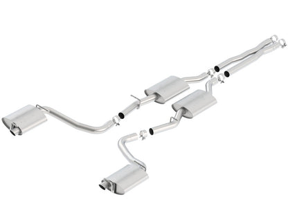 Borla ATAK Cat-Back Exhaust System for 2015-2022 Chrysler 300 and 2015-2018 Dodge Charger R/T 5.7L V8