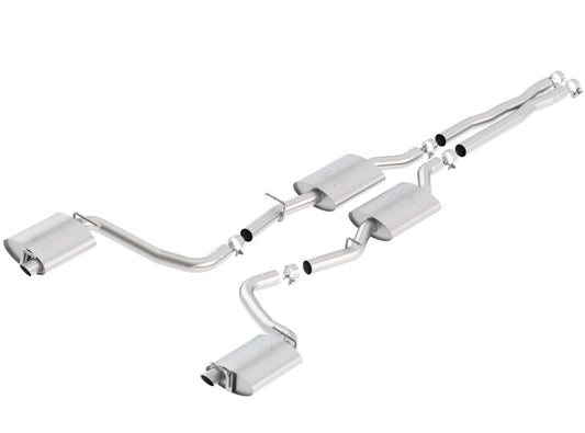 Borla ATAK Cat-Back Exhaust System for 2015-2022 Chrysler 300 and 2015-2018 Dodge Charger R/T 5.7L V8
