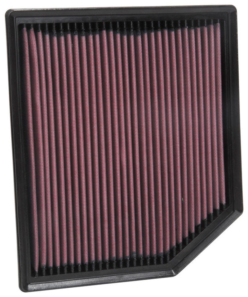 K&N Engineering Part 33-5077 High-Flow Reusable Air Filter for Jeep Grand Cherokee and Dodge Durango