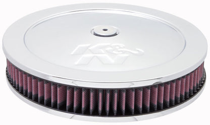 K&N Engineering Custom Air Cleaner Assembly with 5 1/8 Inch Flange and 11 Inch Outer Diameter