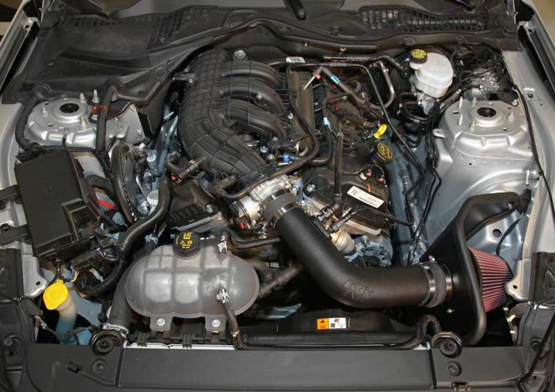 K&N Engineering 57-2594 Performance Cold Air Intake Kit for Ford Mustang 2015-2017 3.7L V6 F/I
