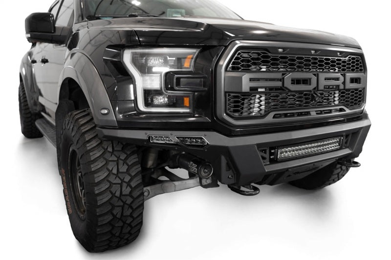 Addictive Desert Designs Phantom Front Bumper for Ford F-150 (2017-2020) with 20-Inch Light Bar Mounts
