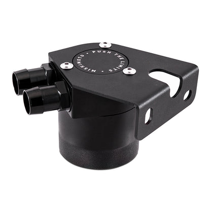 Mishimoto 2008-2010 Ford F-250 Powerstroke Baffled Oil Catch Can Kit - High-Flow Engine Ventilation System
