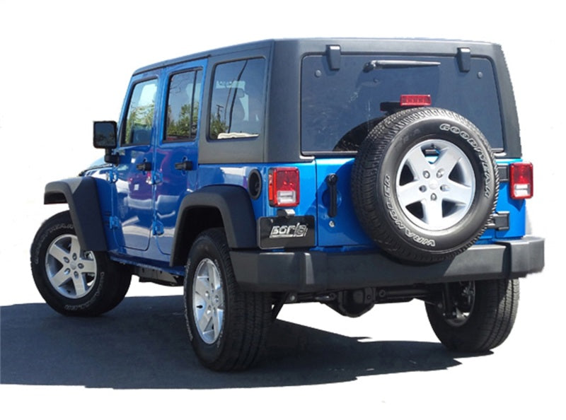 Borla High Clearance Climber Exhaust System for Jeep Wrangler JKU 3.6L V6 (2012-2015) | Part #140634