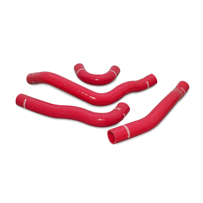 Mishimoto Mitsubishi EVO X Red Silicone Radiator Hose Kit Part MMHOSE-EVO-10RD