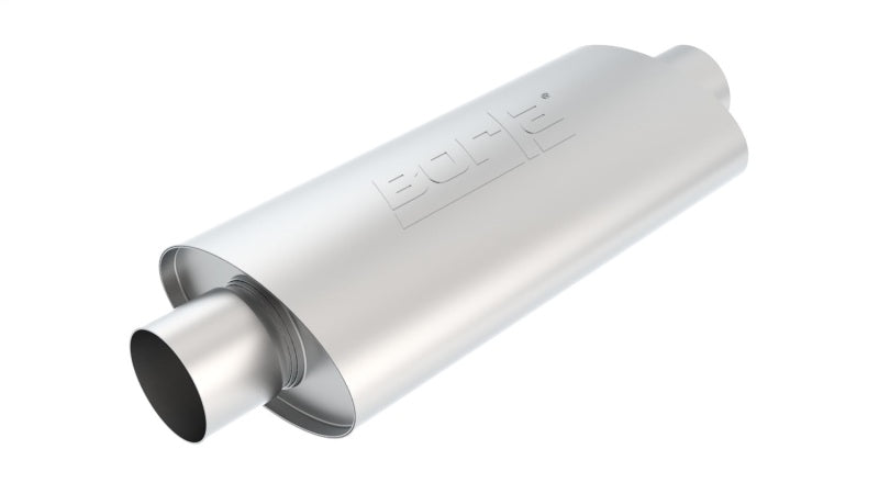 Borla XR-1 Racing Sportsman 3-inch Outlet and Inlet Oval Muffler – High-Performance Automotive Exhaust