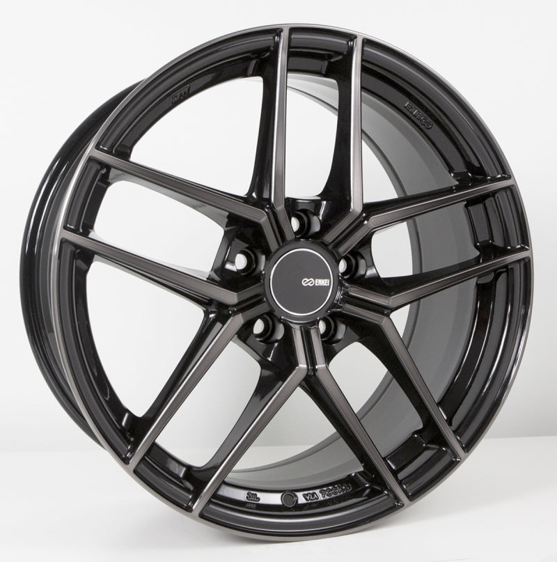 Enkei TY5 19x9.5 Pearl Black Wheel with 5x114.3 Bolt Pattern and +35mm Offset