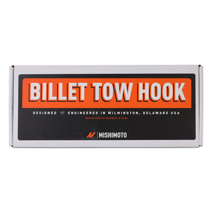 Mishimoto Racing Tow Hook for 2022+ Subaru WRX and 2018+ Crosstrek – High-Strength Aluminum and Stainless Steel, 8,000-Pound Capacity