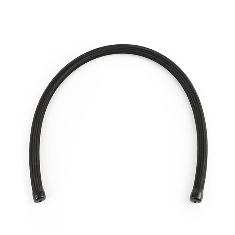 Mishimoto 3Ft Stainless Steel Braided Hose with -6AN Fittings - Black