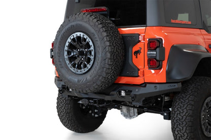 Addictive Desert Designs 22-23 Ford Bronco Raptor Bomber Rear Bumper with Cube Light Mounts