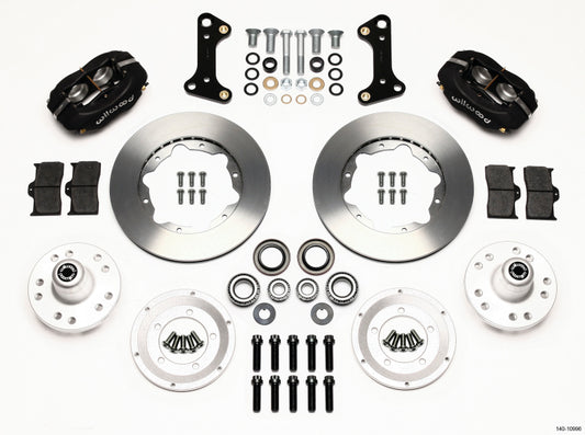 Wilwood Forged Dynalite Front Hub Kit 11-inch for GM 1967-1969 Camaro and 1964-1974 Nova, Chevelle - Part #140-10996