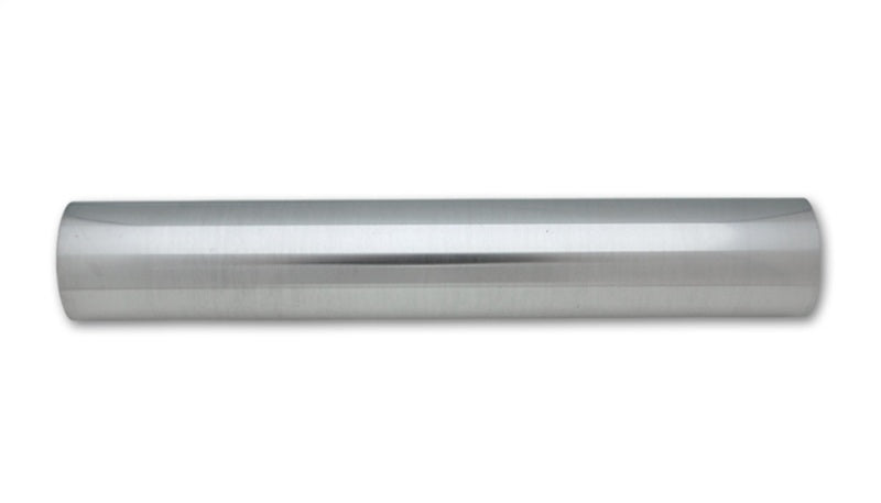 Vibrant 4.5-inch OD T6061 Aluminum Straight Tube, 18 inches Long - Polished Finish