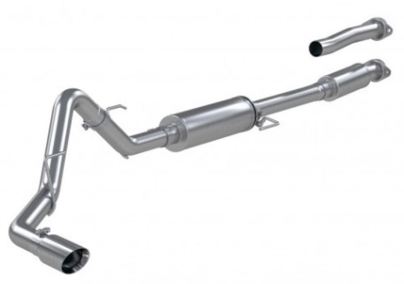 MBRP Armor Pro Series 2021+ Ford F-150 2.7L/3.5L Ecoboost, 5.0L Single Side 3-inch T304 Stainless Steel Cat Back Exhaust System (Part # S5211304)