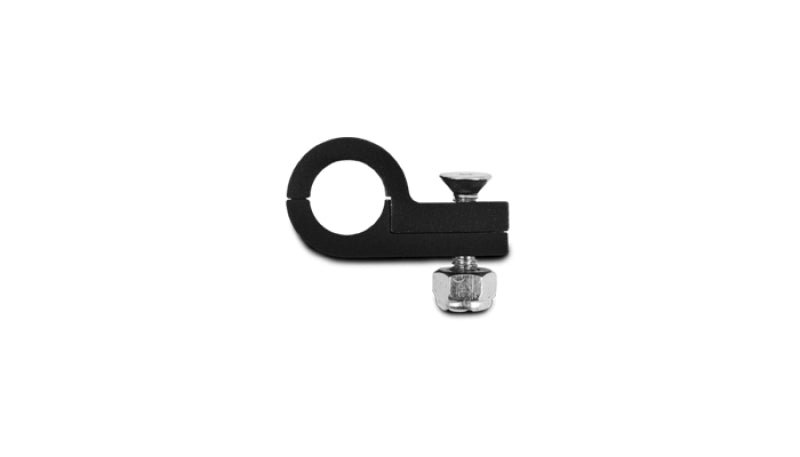 Vibrant Billet Aluminum P-Clamp 9/16 inch ID with Black Anodized Finish