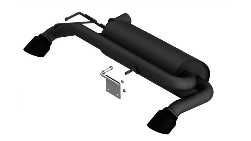 Borla Axle-Back Exhaust System for 2021-2026 Ford Bronco 2.7L V6 with Black Coated Tips