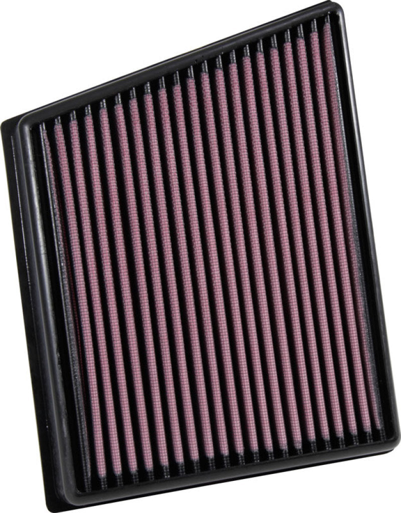 K&N Engineering 33-3075 High-Flow Air Filter for 2015-2017 Jaguar XF and F-Pace V6-3.0L