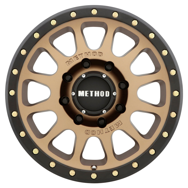 Method Wheels MR305 HD 18x9 Bronze/Black Street Loc Wheel with 8x170 Bolt Pattern and +18mm Offset