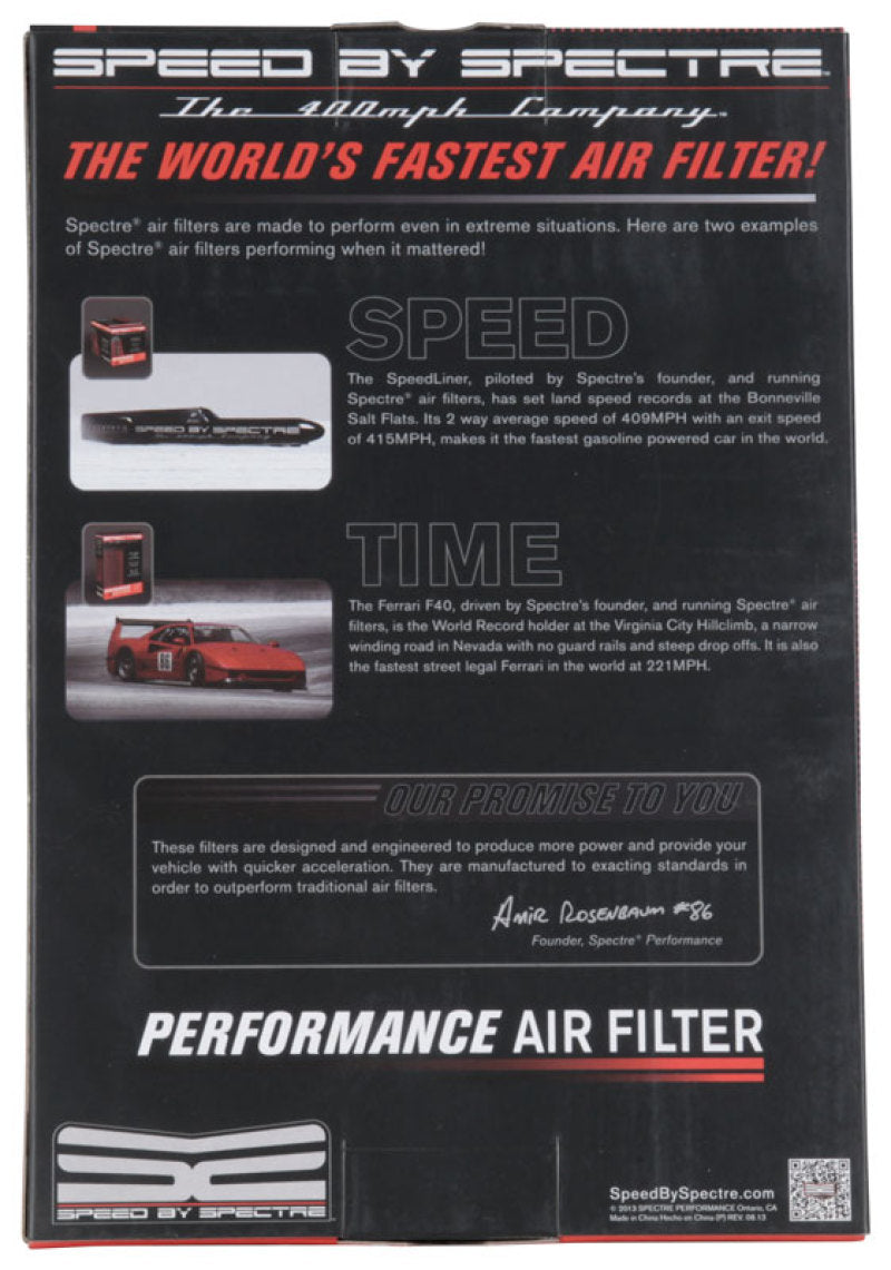 Spectre OEM Replacement Air Filter for Nissan Maxima, Pathfinder, Infiniti, Subaru - Part HPR4309