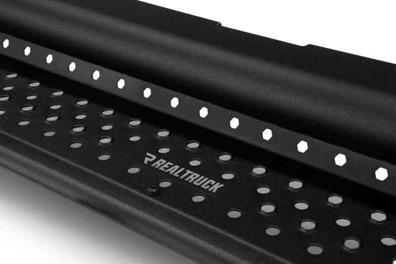 Go Rhino Dominator Extreme D1 Side Steps - Tex Blk - 87in