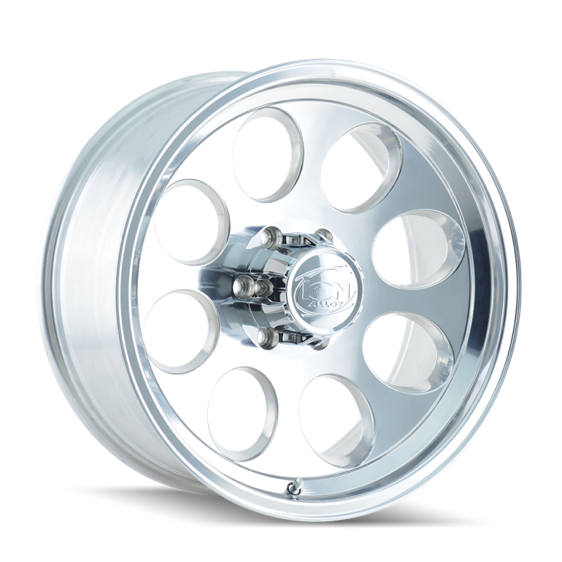 ION Wheels Type 171 15x10 Polished Wheel with 5x139.7 Bolt Pattern and -38mm Offset
