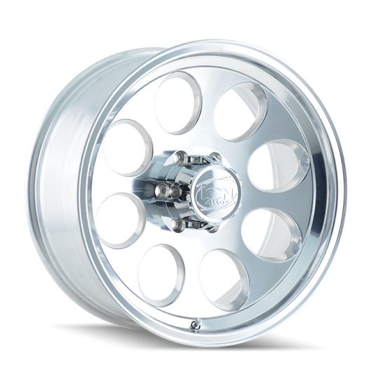 ION Wheels Type 171 15x10 Polished Wheel with 5x139.7 Bolt Pattern and -38mm Offset