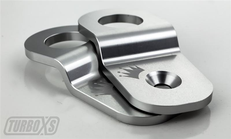 Turbo XS Billet Aluminum Radiator Stay for 2015-2016 Subaru WRX and STI - Silver