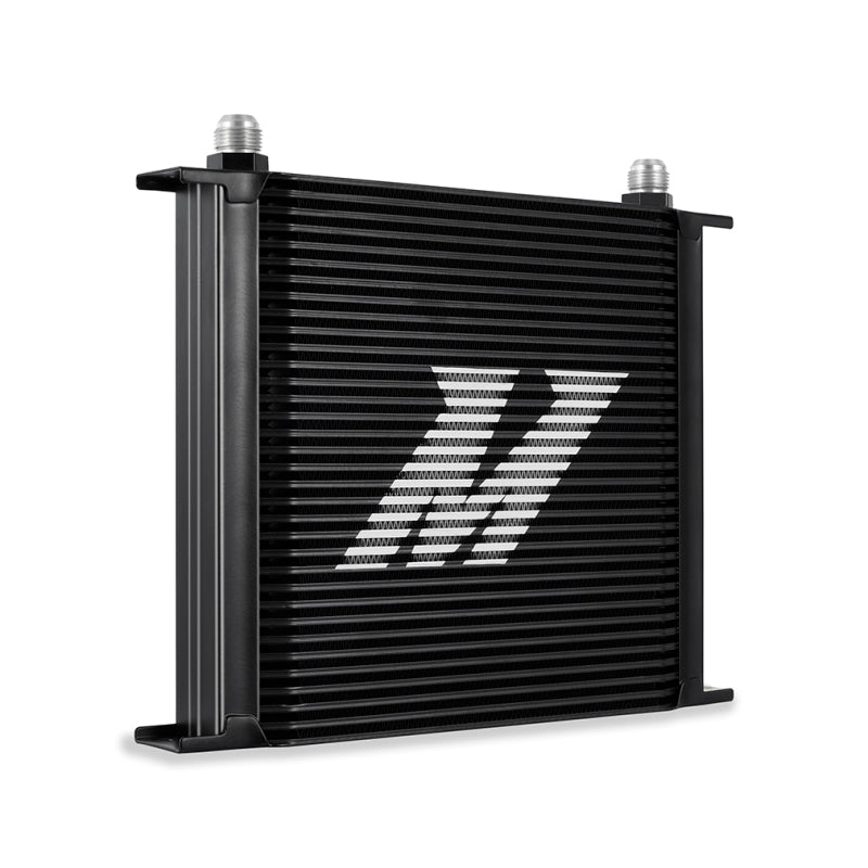 Mishimoto Universal Oil Cooler Kit 34-Row Black - High-Performance Engine Oil Cooling Solution