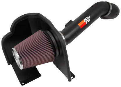K&N Engineering High Flow Performance Cold Air Intake System for 2016 Chevy Silverado 2500/3500 and GMC Sierra 2500/3500