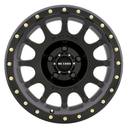 Method MR305 NV 20x10-Inch Black Alloy Wheel with -18mm Offset and 5x5 Bolt Pattern