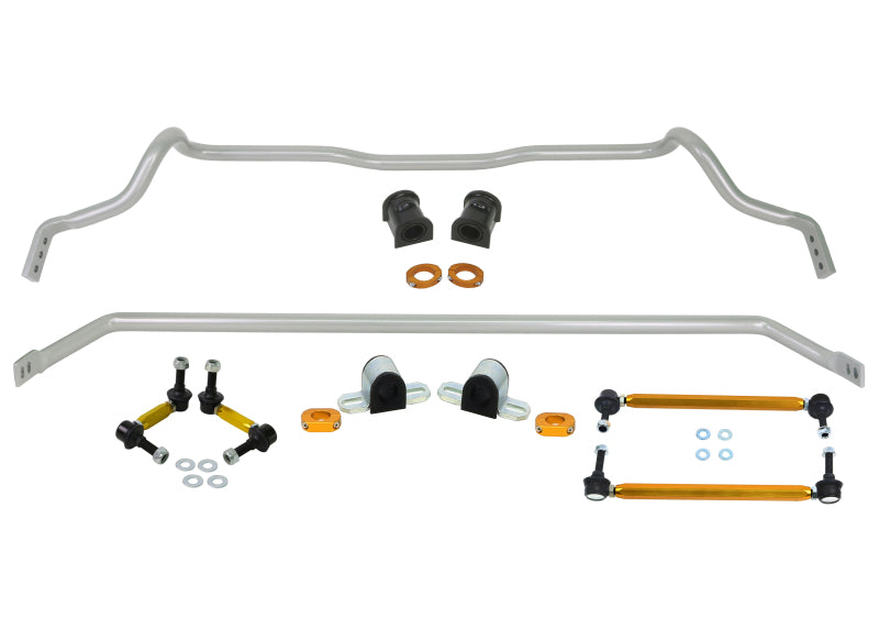 Whiteline BFK009 2016-2017 Ford Focus RS Front & Rear Sway Bar Kit - Enhance Handling and Responsiveness