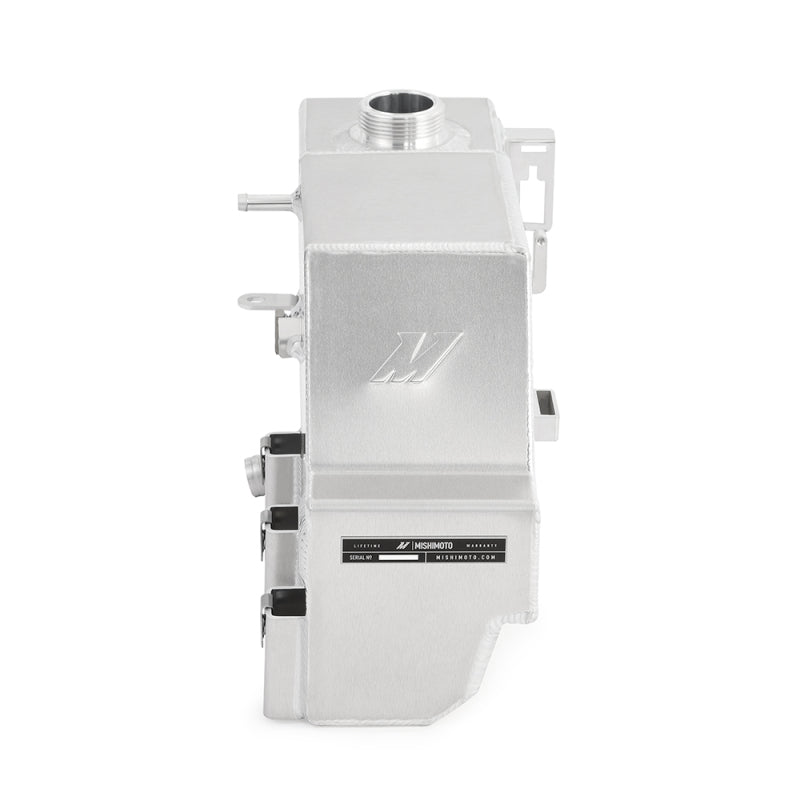 Mishimoto 2011-2019 Ford 6.7L Powerstroke Aluminum Degas Tank Kit – Natural Finish