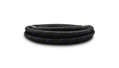 Vibrant -12 AN Nylon Braided Flex Hose with Reinforced CPE Inner Liner, 5 ft Roll