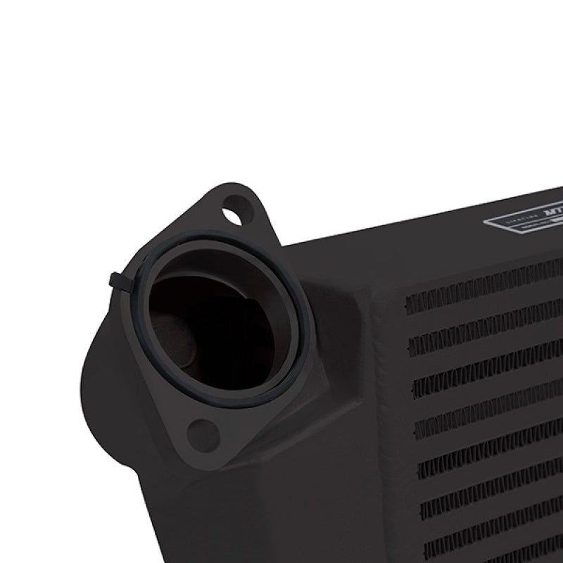 Mishimoto 2008-2014 Subaru WRX Top-Mount Intercooler Kit - Powder Coated Black with Red Hoses