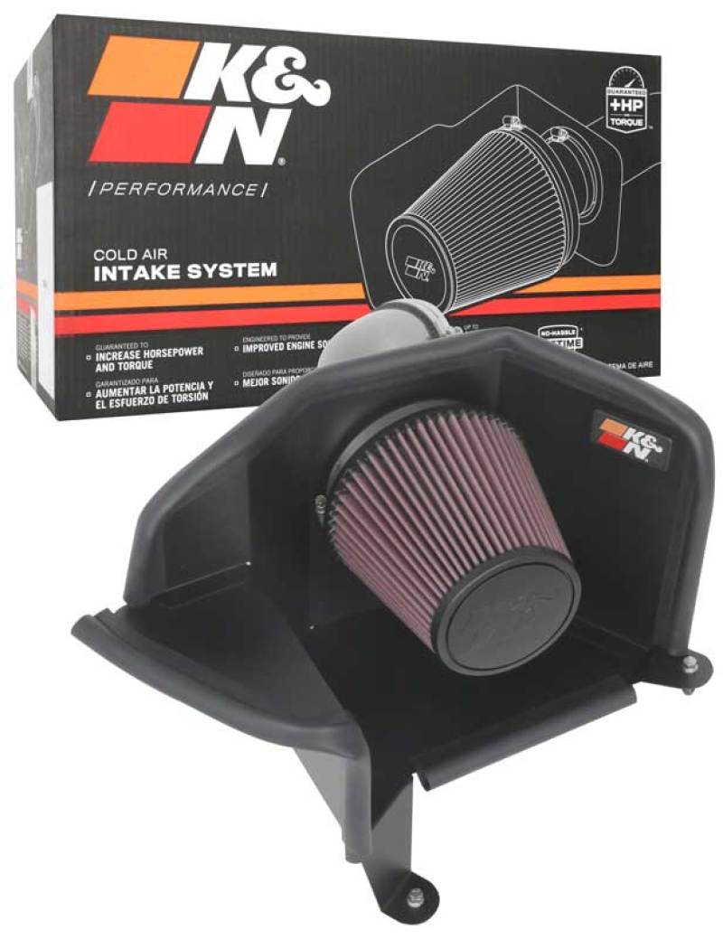 K&N Engineering 77-2615KC Cold Air Intake System for Ford Bronco Sport 2021-2023, 1.5L L3 Performance Air Intake