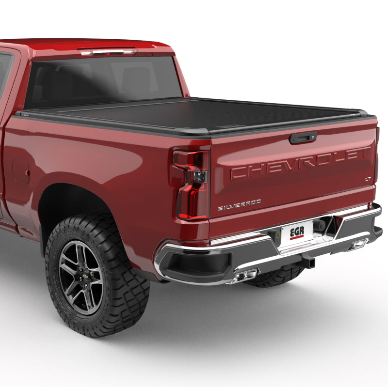 EGR RollTrac Manual Retractable Bed Cover for Chevy and GMC Silverado 1500 (Part #RT039603ML)
