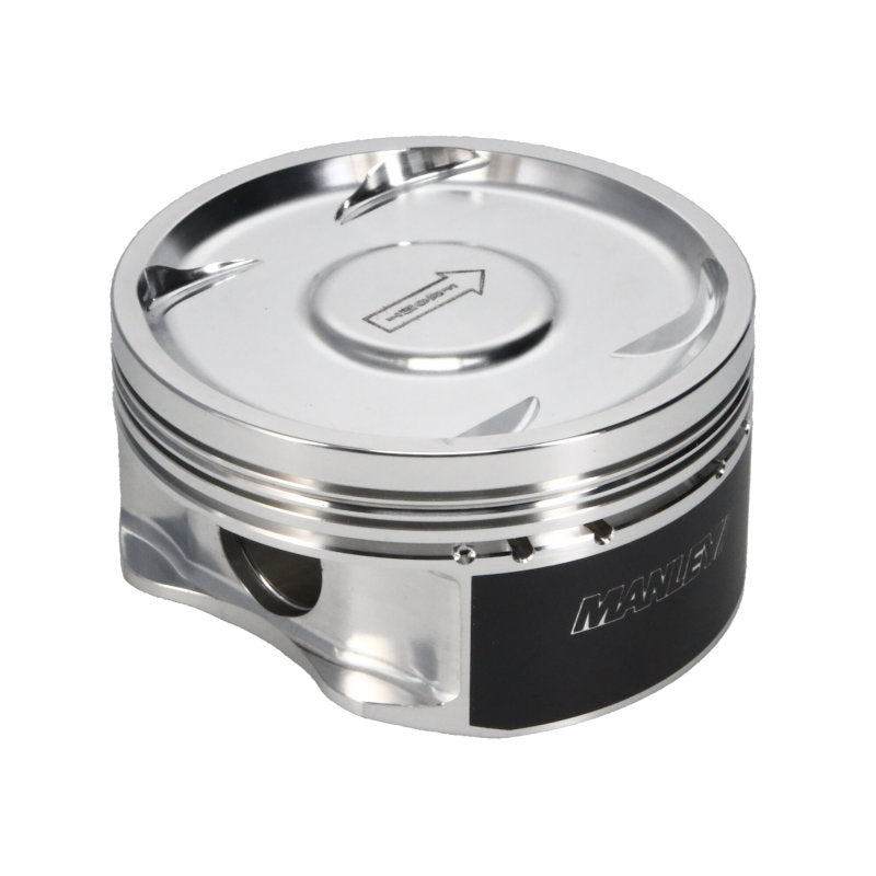 Manley Performance EJ257 Subaru WRX STI Standard Stroke Piston Set with Ring Set – 99.55mm Bore, 8.5:1 Compression Ratio