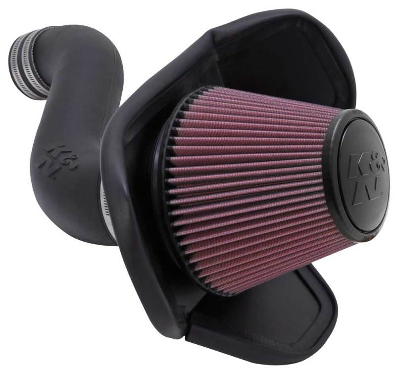 K&N Engineering 57-1543 Performance Cold Air Intake Kit for Dodge Challenger, Charger, Chrysler 300, and Magnum V6-3.5L