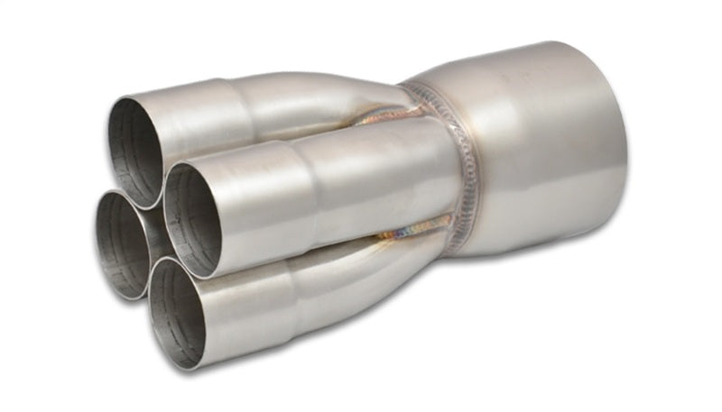 Vibrant 4-1 SS Merge Collectors with 2-inch Inlet Slipover | Part No. 10309