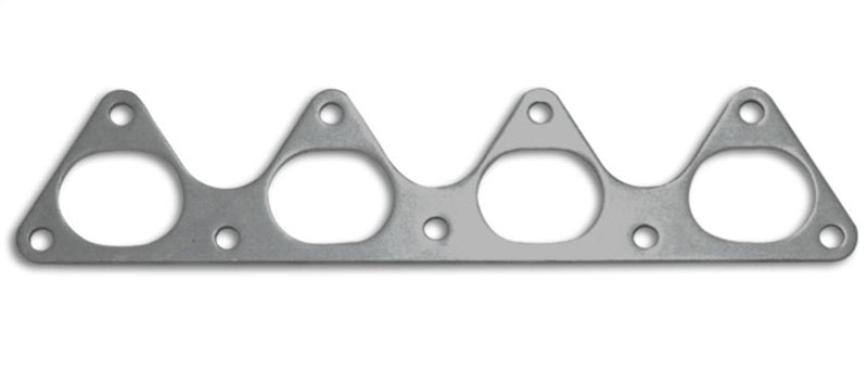 Vibrant T304 Stainless Steel Exhaust Manifold Flange for Honda D-Series Engines - Part Number 1460D