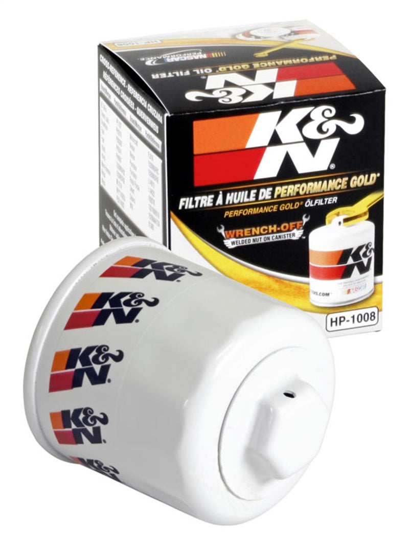 K&N Engineering Part HP-1008 Wrench-Off Oil Filter for Nissan Maxima & Smart Fortwo