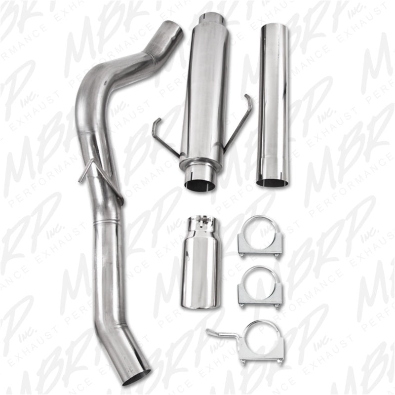 MBRP Armor Plus Series 2004-2007 Dodge Ram 2500/3500 Cummins 600/610 Cat Back Single Side Exhaust System with 5-inch Tip